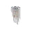 CWI Lighting Prism 3 Light Wall Light, Chrome