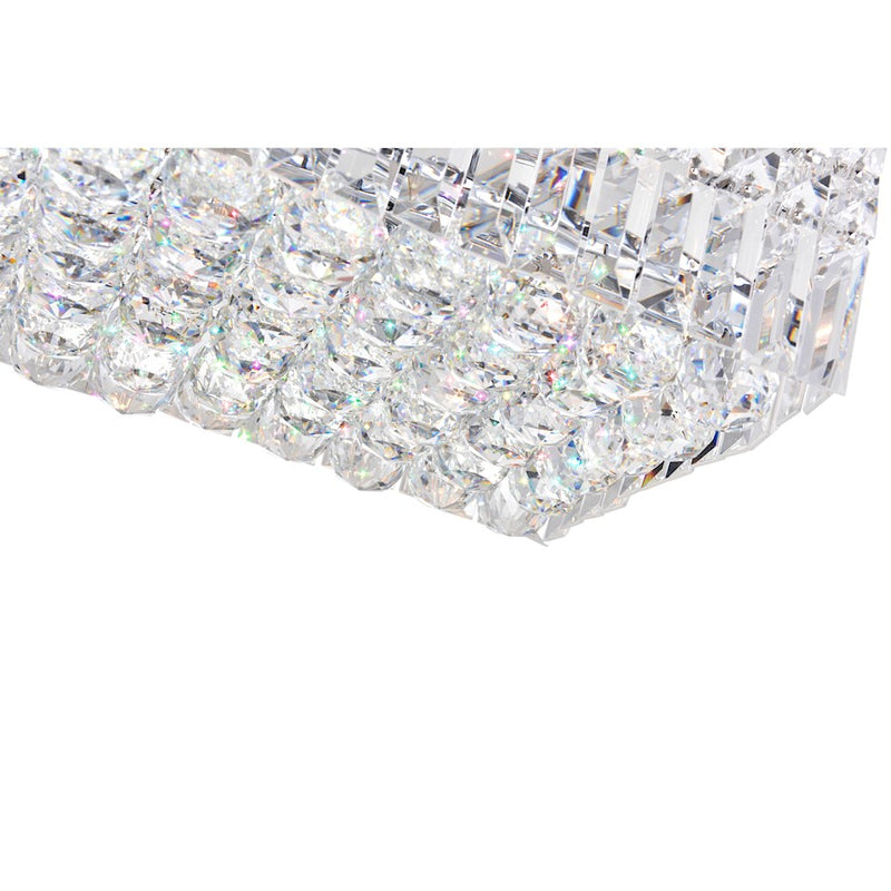 CWI Lighting Colosseum 8 Light 26" Down Chandelier, Chrome