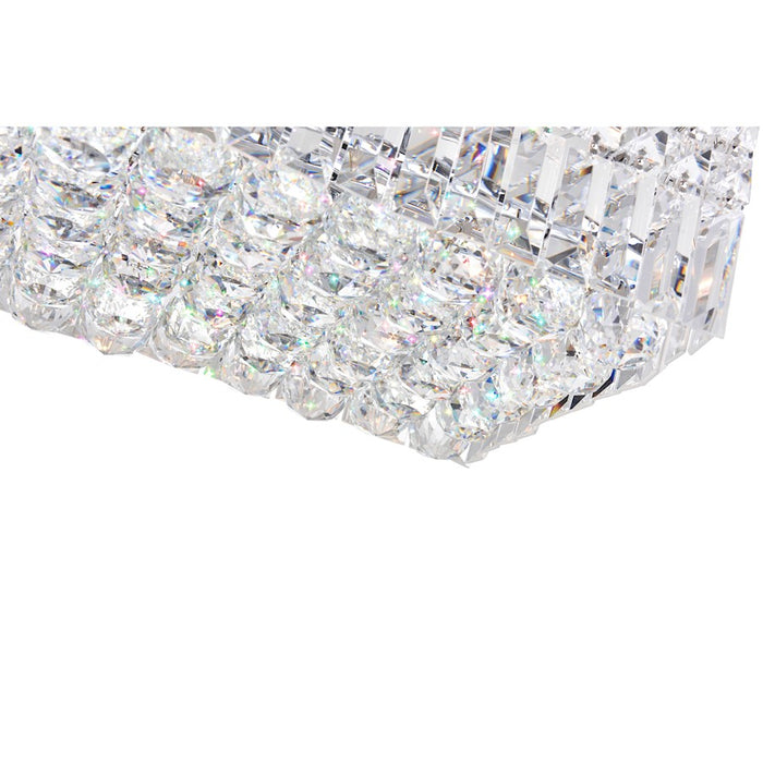 CWI Lighting Colosseum 8 Light 26" Down Chandelier, Chrome