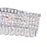 CWI Lighting Colosseum 8 Light 26" Down Chandelier, Chrome