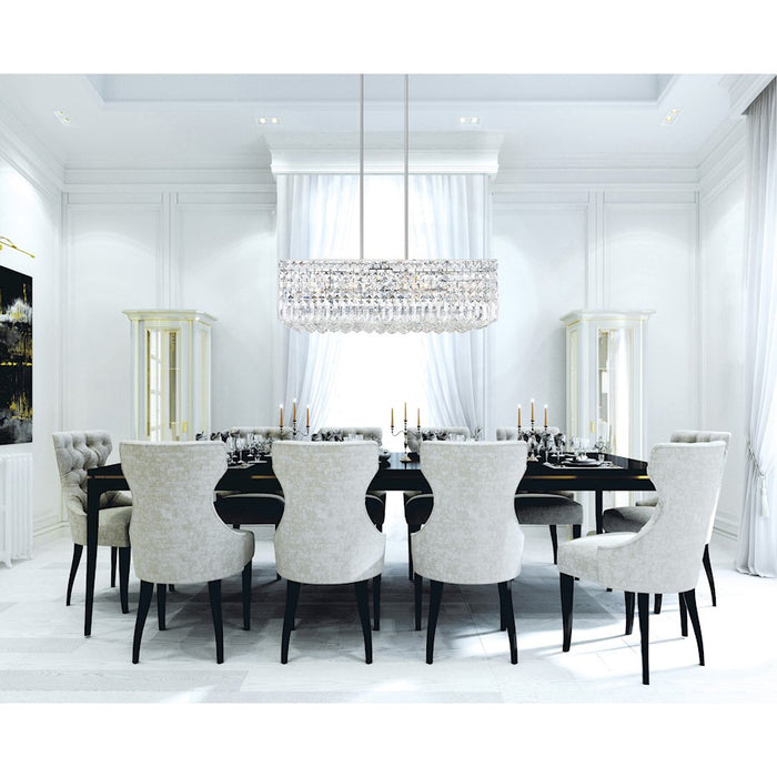 CWI Lighting Colosseum 10 Light 30" Down Chandelier, Chrome