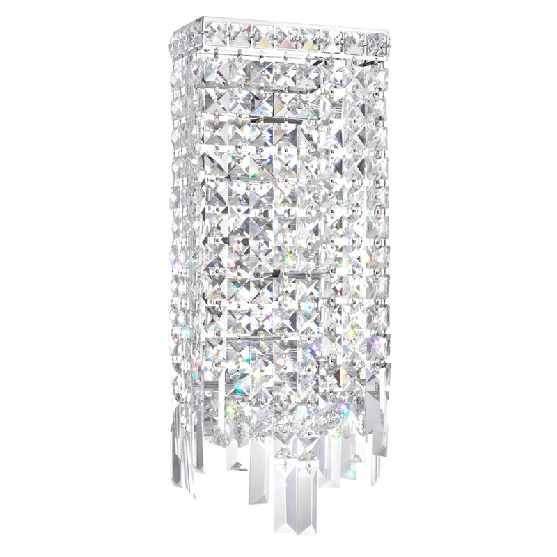 CWI Lighting Colosseum 4 Light Wall Light, Chrome