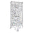 CWI Lighting Colosseum 4 Light Wall Light, Chrome