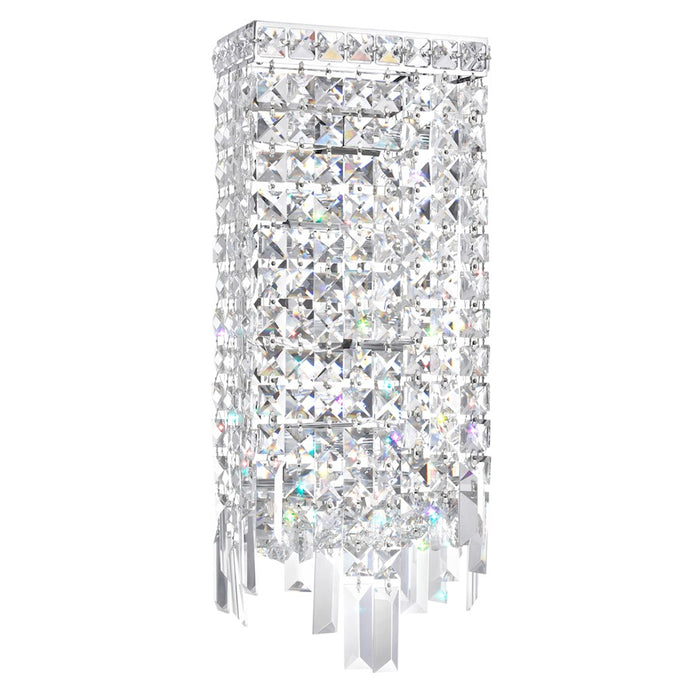 CWI Lighting Colosseum 4 Light Wall Light, Chrome