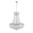 CWI Lighting Kingdom 13 Light Down Chandelier, Chrome