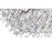 CWI Lighting Kingdom 13 Light Down Chandelier, Chrome