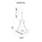 CWI Lighting Kingdom 13 Light Down Chandelier, Chrome
