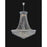 CWI Lighting Kingdom 20 Light Down Chandelier, Chrome