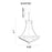 CWI Lighting Kingdom 20 Light Down Chandelier, Chrome