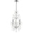 CWI Lighting Maria Theresa 4 Light Up Mini Chandelier, Chrome