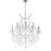 CWI Lighting Maria Theresa 13 Light Up Chandelier, Chrome - 8311P30C-13-Clear