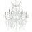 CWI Lighting Maria Theresa 13 Light Up Chandelier, Chrome