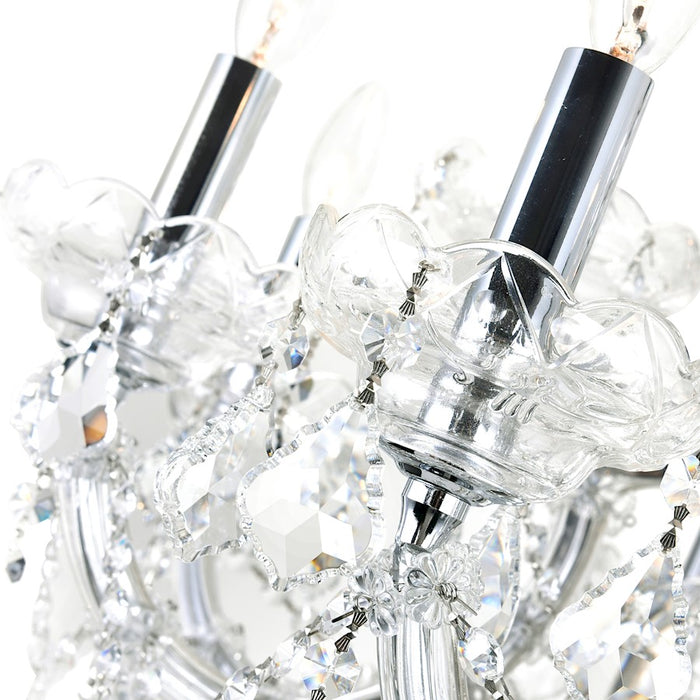 CWI Lighting Maria Theresa 13 Light Up Chandelier, Chrome