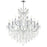 CWI Lighting Maria Theresa 32" 19-Lt Up Chandelier, Chrome