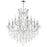 CWI Lighting Maria Theresa 32" 19-Lt Up Chandelier, Chrome