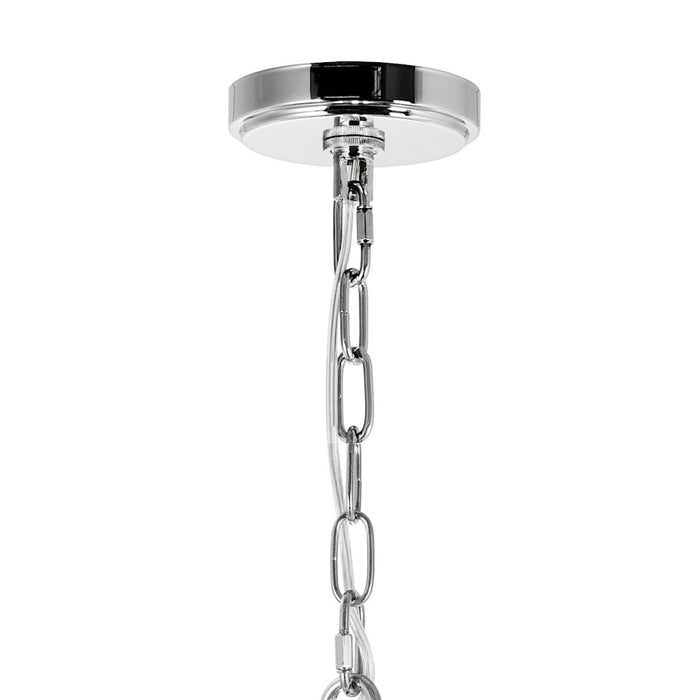 CWI Lighting Colossal 8 Light Up Chandelier, Chrome