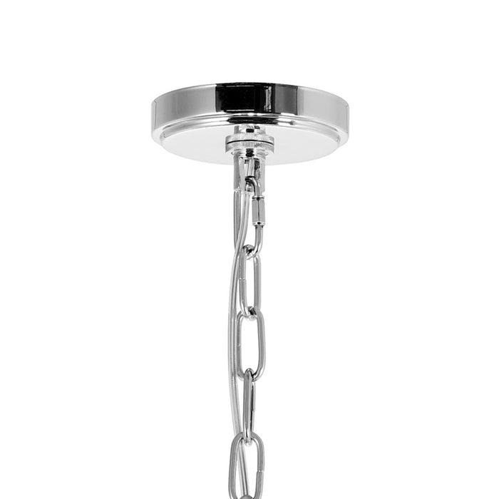 CWI Lighting Colossal 10 Light Up Chandelier, Chrome
