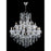 CWI Lighting Maria Theresa 41 Light Up Chandelier, Chrome