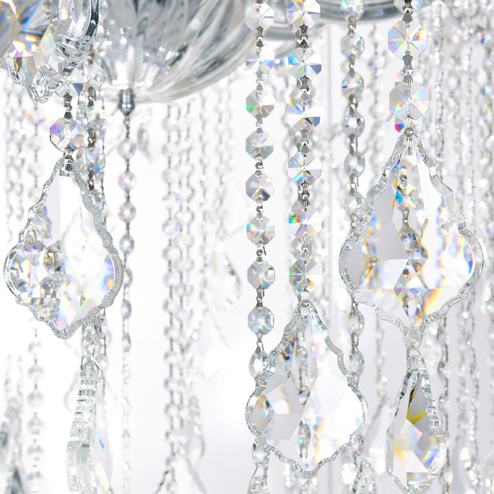 CWI Lighting Maria Theresa 49 Light Up Chandelier, Chrome