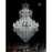 CWI Lighting Maria Theresa 84 Light Up Chandelier, Chrome