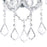 CWI Lighting Maria Theresa 12" 2 Light Wall Light, Chrome