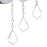 CWI Lighting Maria Theresa Wall Light, Chrome