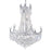 CWI Lighting Amanda 11 Light Down Chandelier, Chrome