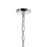 CWI Lighting Amanda 11 Light Down Chandelier, Chrome