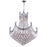 CWI Lighting Amanda 15 Light Down Chandelier, Chrome