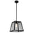 CWI Lighting Macleay 1 Light Down Mini Pendant, Black - 9601P12-1-101-A