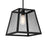 CWI Lighting Macleay 1 Light Down Mini Pendant, Black