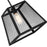 CWI Lighting Macleay 1 Light Down Mini Pendant, Black