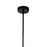 CWI Lighting Macleay 1 Light Down Mini Pendant, Black