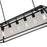 CWI Lighting Macleay 6 Light 42" Down Chandelier, Black
