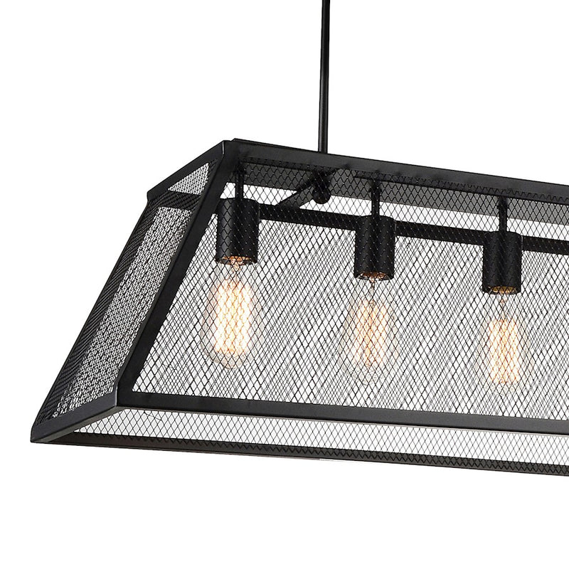 CWI Lighting Macleay 6 Light 42" Down Chandelier, Black