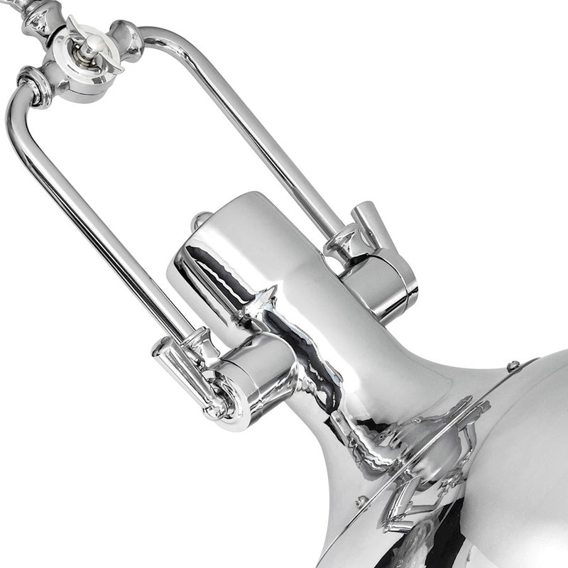 CWI Lighting Show 1 Light Down Pendant, Chrome/Frosted