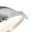 CWI Lighting Show 1 Light Down Pendant, Chrome/Frosted
