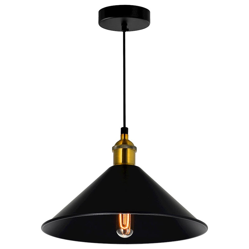 CWI Lighting Brave 1 Light Mini Pendant, Black