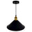 CWI Lighting Brave 1 Light Mini Pendant, Black