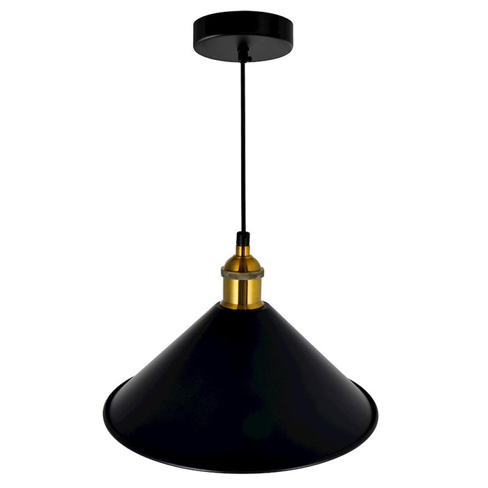 CWI Lighting Brave 1 Light Mini Pendant, Black