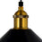 CWI Lighting Brave 1 Light 12" Mini Pendant, Black