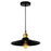 CWI Lighting Brave 1 Light 13" Down Mini Pendant, Black