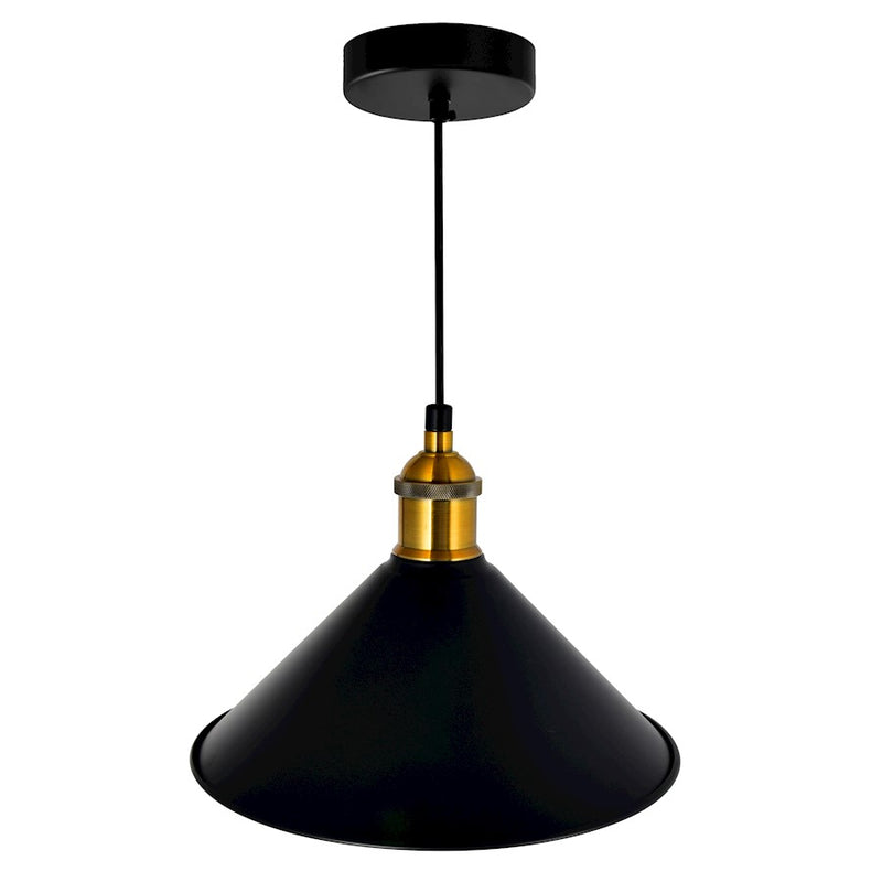 CWI Lighting Brave 1 Light 8" Down Mini Pendant, Black