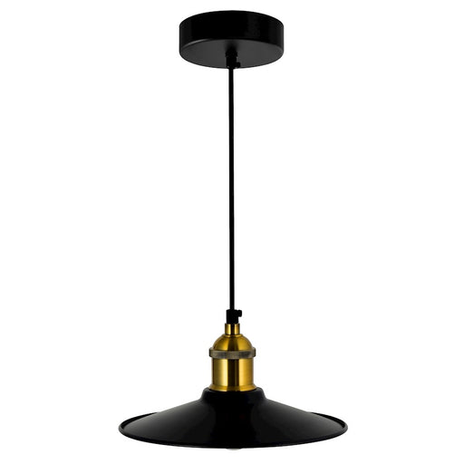 CWI Lighting Brave 1 Light Mini Pendant, BK