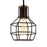 CWI Lighting Secure 1 Light Down Mini Pendant, Chocolate