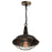 CWI Lighting Morgan 1-Lt 11" Down Mini Pendant, Antique Copper