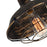 CWI Lighting Morgan 1-Lt 14" Down Mini Pendant, Antique Copper