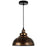 CWI Lighting Vogel 1 Light Down Mini Pendant, Antique Copper - 9612P11-1-128