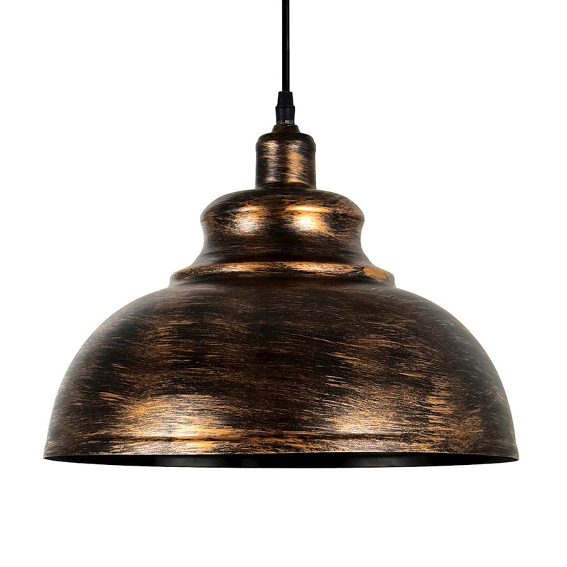 CWI Lighting Vogel 1 Light Down Pendant, Antique Copper