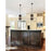 CWI Lighting Kiera 4 Light Down Mini Pendant, Black